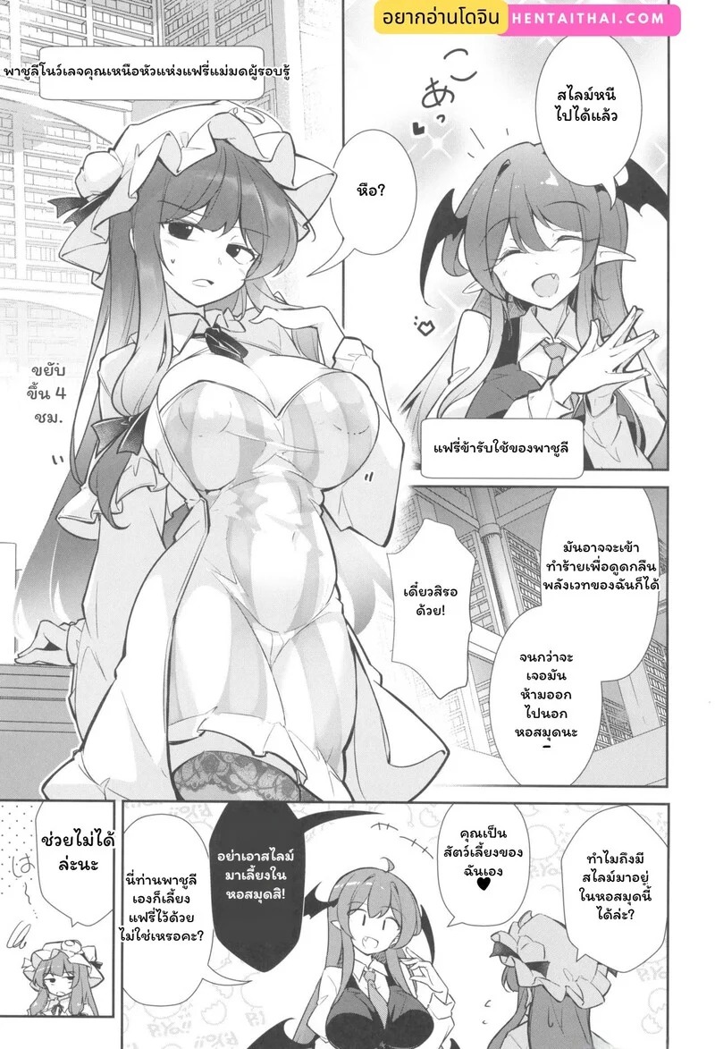 Doujin-Lc- อ่าน โดจิน มังฮวา เกาหลี ญี่ปุ่น จีน แปลไทย แม่มดกับสไลม์ปริศนา  (C107) [Fumituki (Fumituki)] Patchouli Biyaku Slime Zuke (Touhou Project)  [SCANMTL] ตอนที่ 1 ฟรี ไม่มีโฆษณา อ่าน โดจิน Manhwa เกาหลี ญี่ปุ่น จีน เรามีครบ คัดมาให้เน้นๆ โดจิน 18+ รับประกันความฟินโดย Doujin Lc