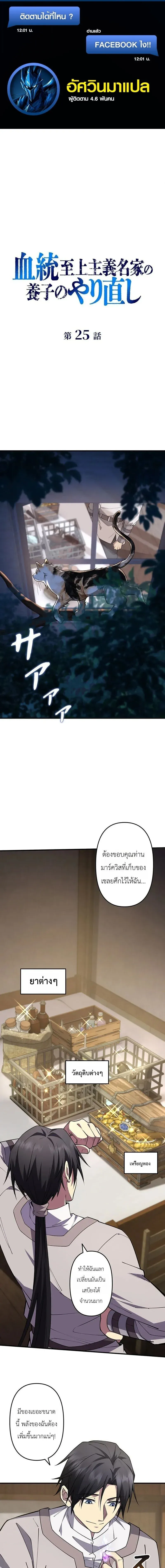 Return of the Adopted Child in a World of Bloodline Supremacy การกล_บมาของบ_ตรบ_ญธรรม ในโลกท_สายเล_อดค_อท_กส_ง ตอนที่ ตอนที่ 25 รูปที่ 1
