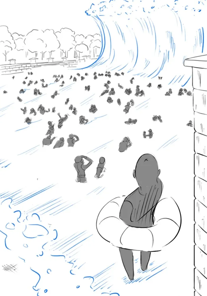 Reality Quest ตอนที่ ตอนพิเศษ  สวนน้ำของคิมชองวอล รูปที่ 71