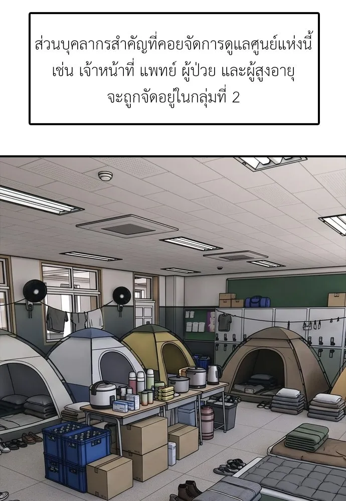 ผู้กล้าฝ่าวันสิ้นโลก ตอนที่ 63 vip แห่งศูนย์หลบภัยโรงเรียนนาน รูปที่ 104