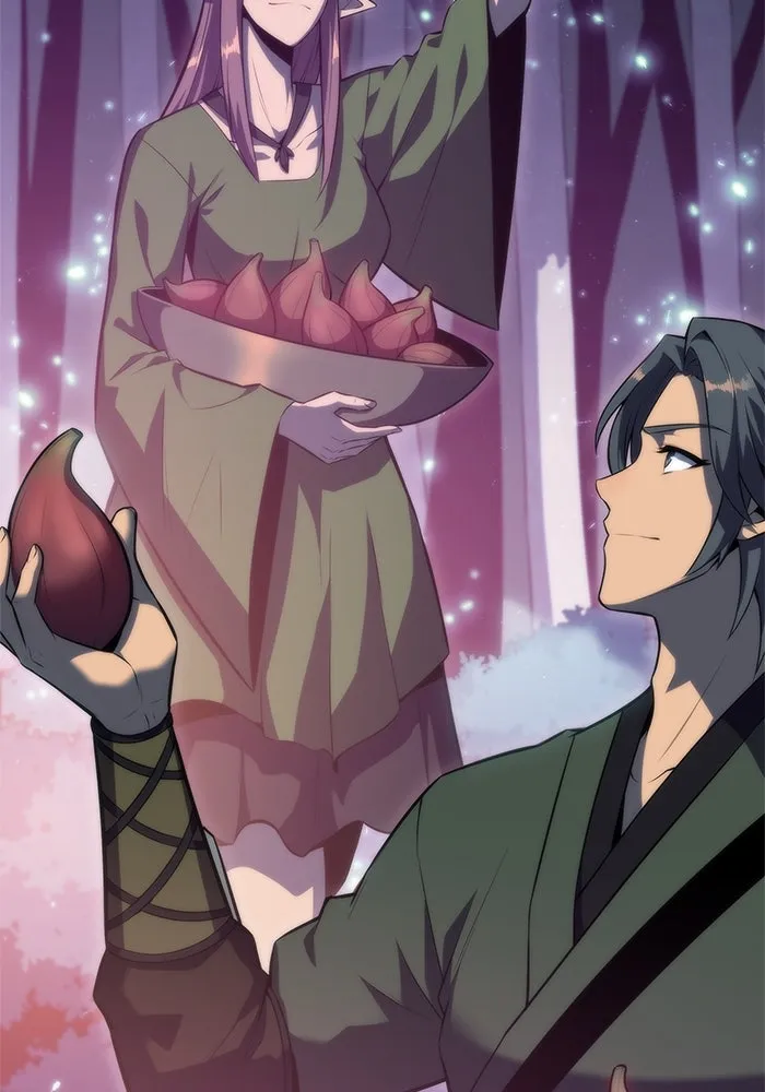 ผู้เล่นหน้าใหม่เลเวลแมกซ์ ตอนที่ 77 งานฉลองที่มีแสงจันทร์ (1) รูปที่ 23