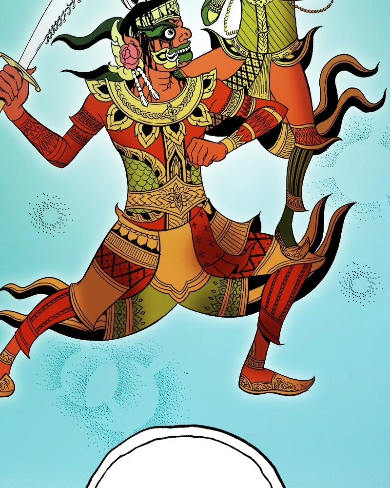 การิน BlaCX ปริศนาอาถรรพ์สีดำ ตอนที่ 16 บ้านโขน (จบ) รูปที่ 49